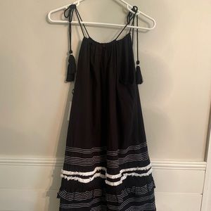 NWT For The Republic Summer Dress Sz Small  Boho Sleeveless Black White …